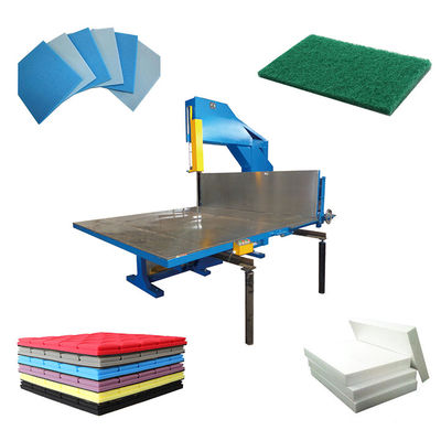 EPE PE EVA PU EPS Foam Roll Mat Τρεις τροχούς χειροκίνητο κάθετο μαχαίρι πριονιστήρα