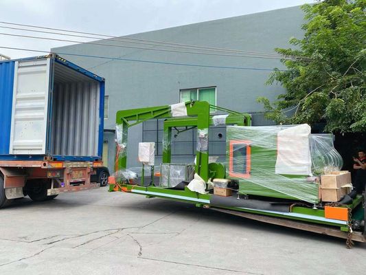 900 mm Αυτοματοποιημένη μηχανή διαίρεσης ελαστικού από αφρό πολυαιθυλενίου EVA XPE CR EPDM 4 kW