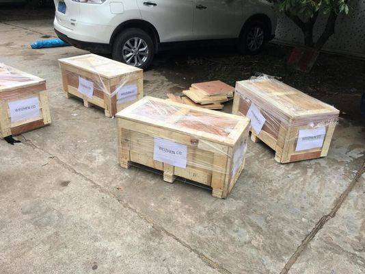 Πολυδιάστατες λύσεις δέσμευσης WZ-600L Εφαρμοστής κόλλας μονής κυλίνδρας θερμής τήξης